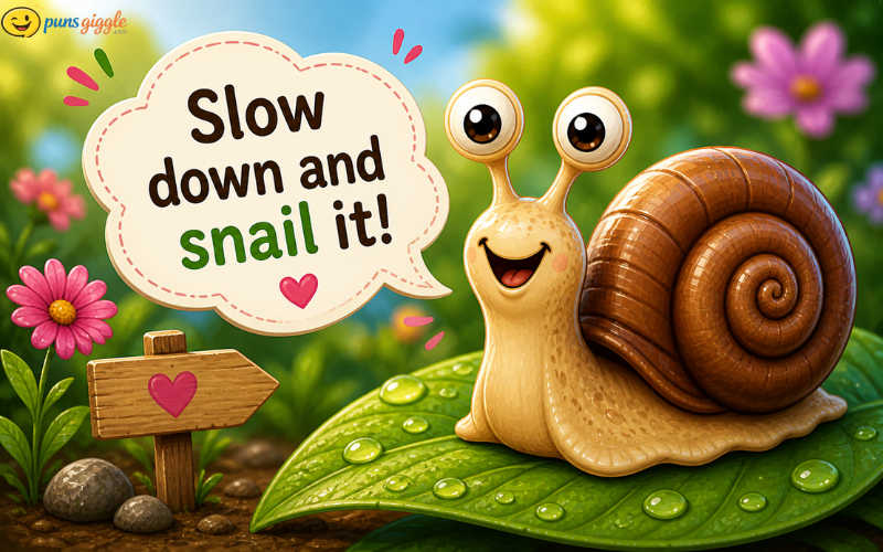 Snail Puns