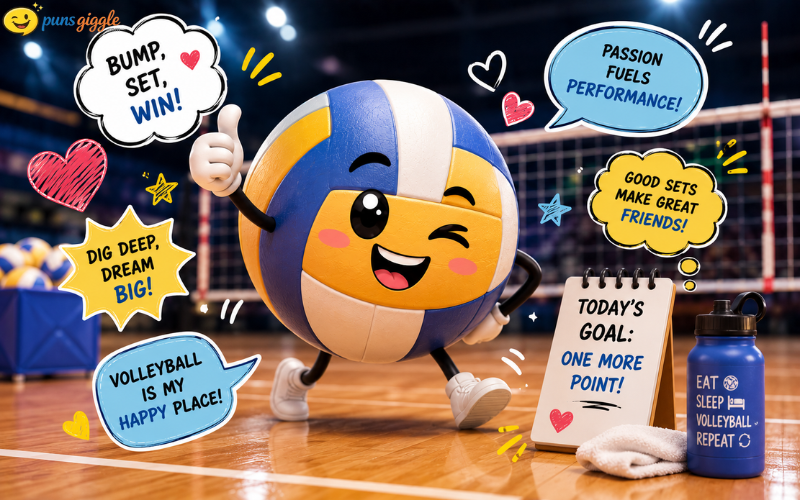 Volleyball Puns