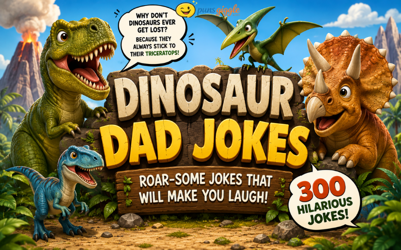 Dinosaur Dad Jokes