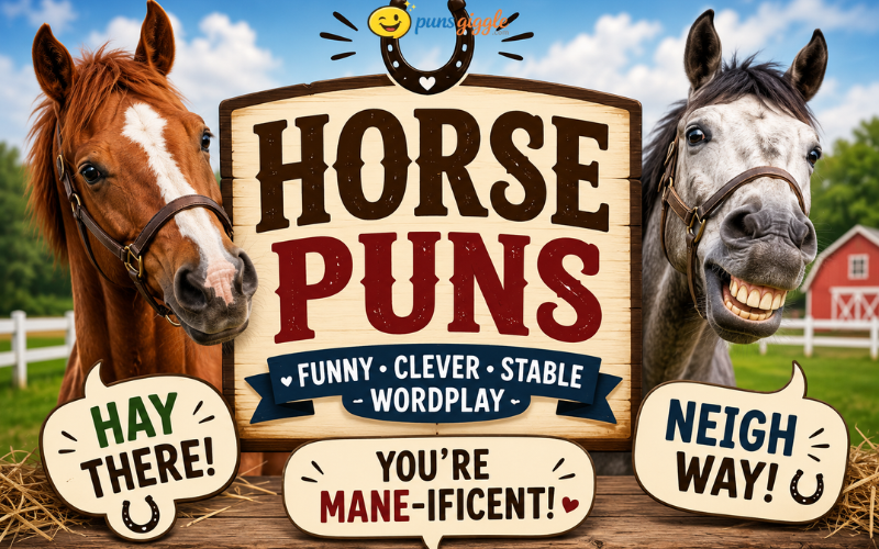 Horse puns