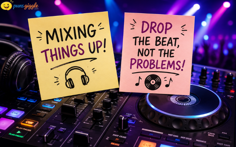 DJ and Dance Music Puns