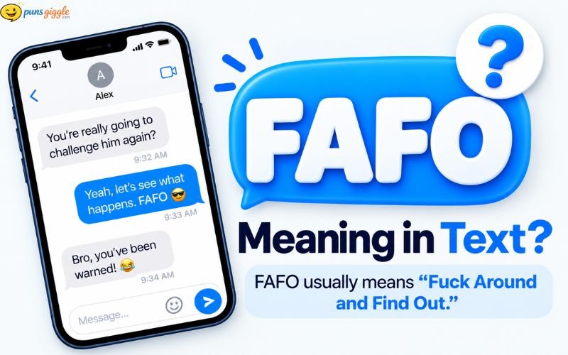 FAFO Meaning in Text