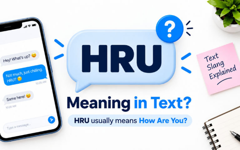 HRU Meaning in Text