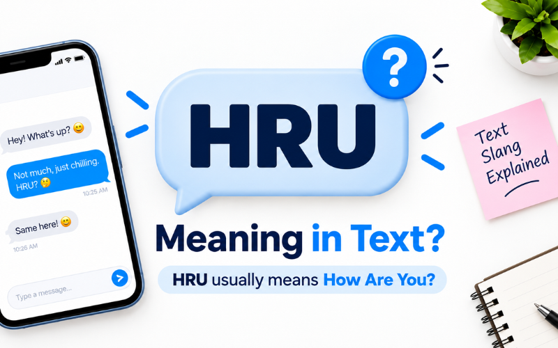 HRU Meaning in Text