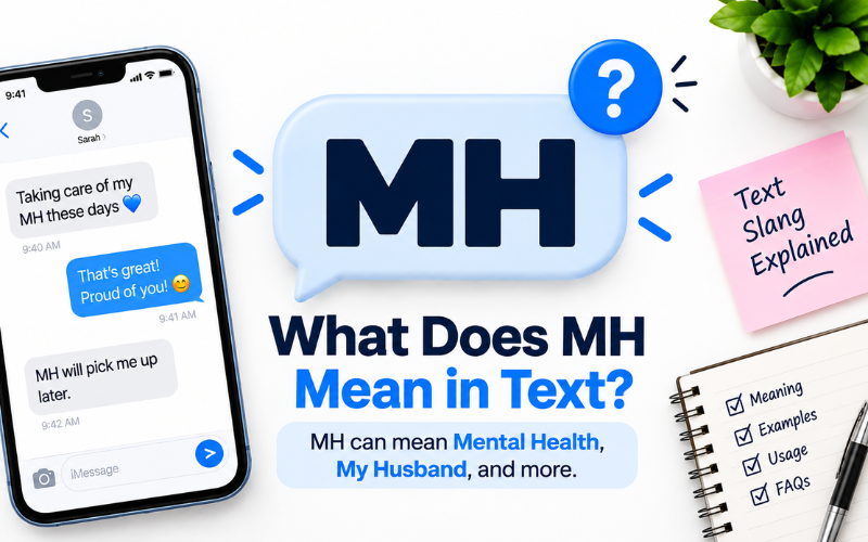 What Does MH Mean in Text
